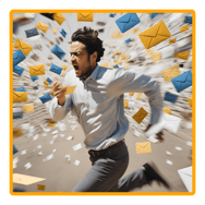 Running from emails